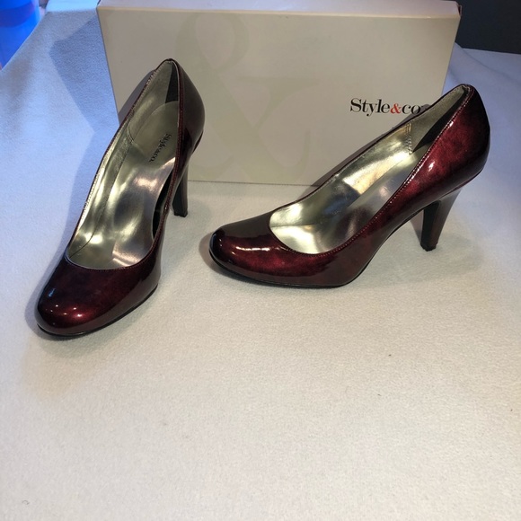 Style & Co. Shoes - Style and Company Pamela 2 Redwine